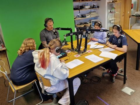 Hlaðvarpsviðtal í Borgaskóla - Kristmundur Axel tónlistarmaður